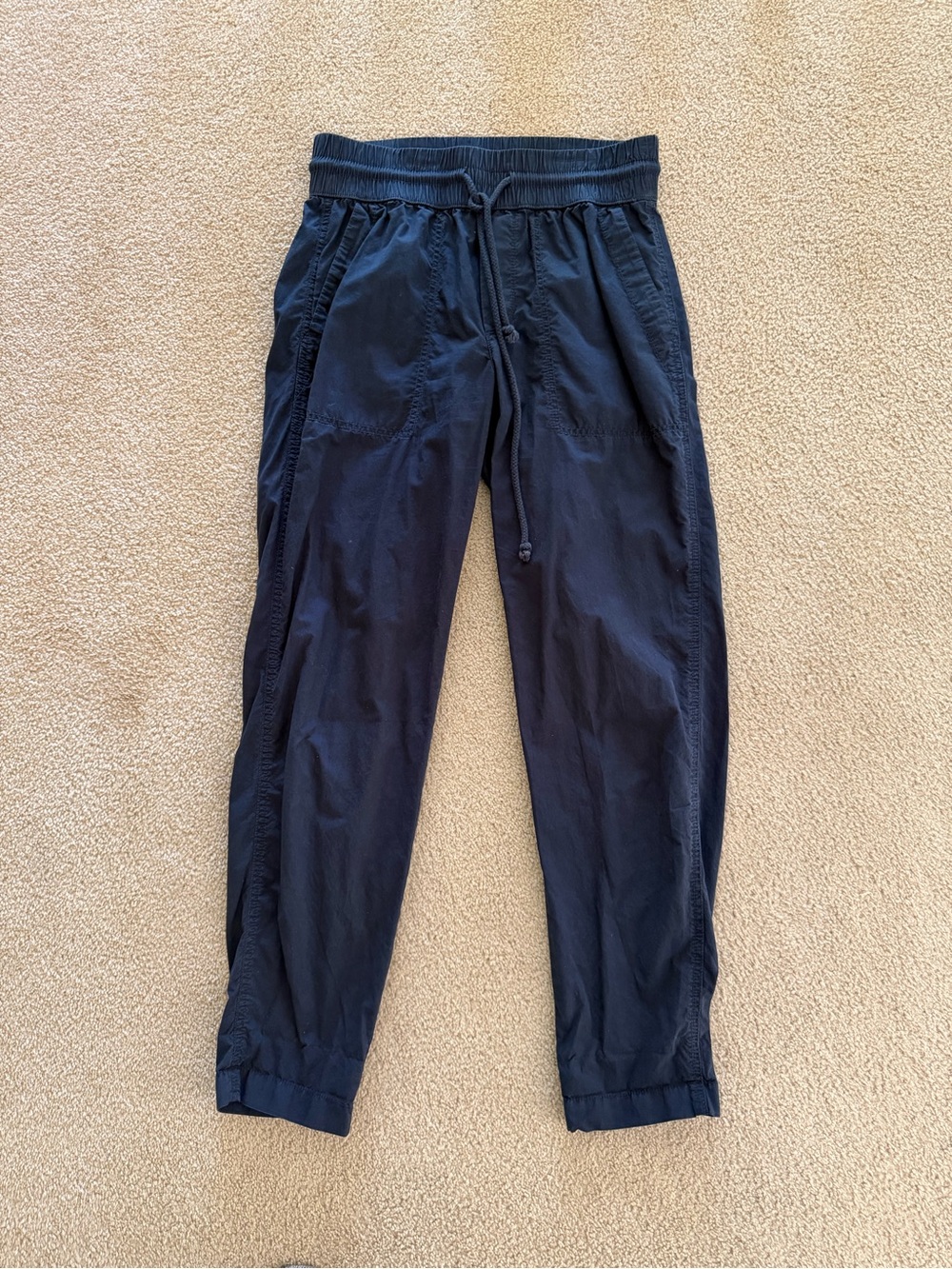 Women’s Navy Drawstring Trousers